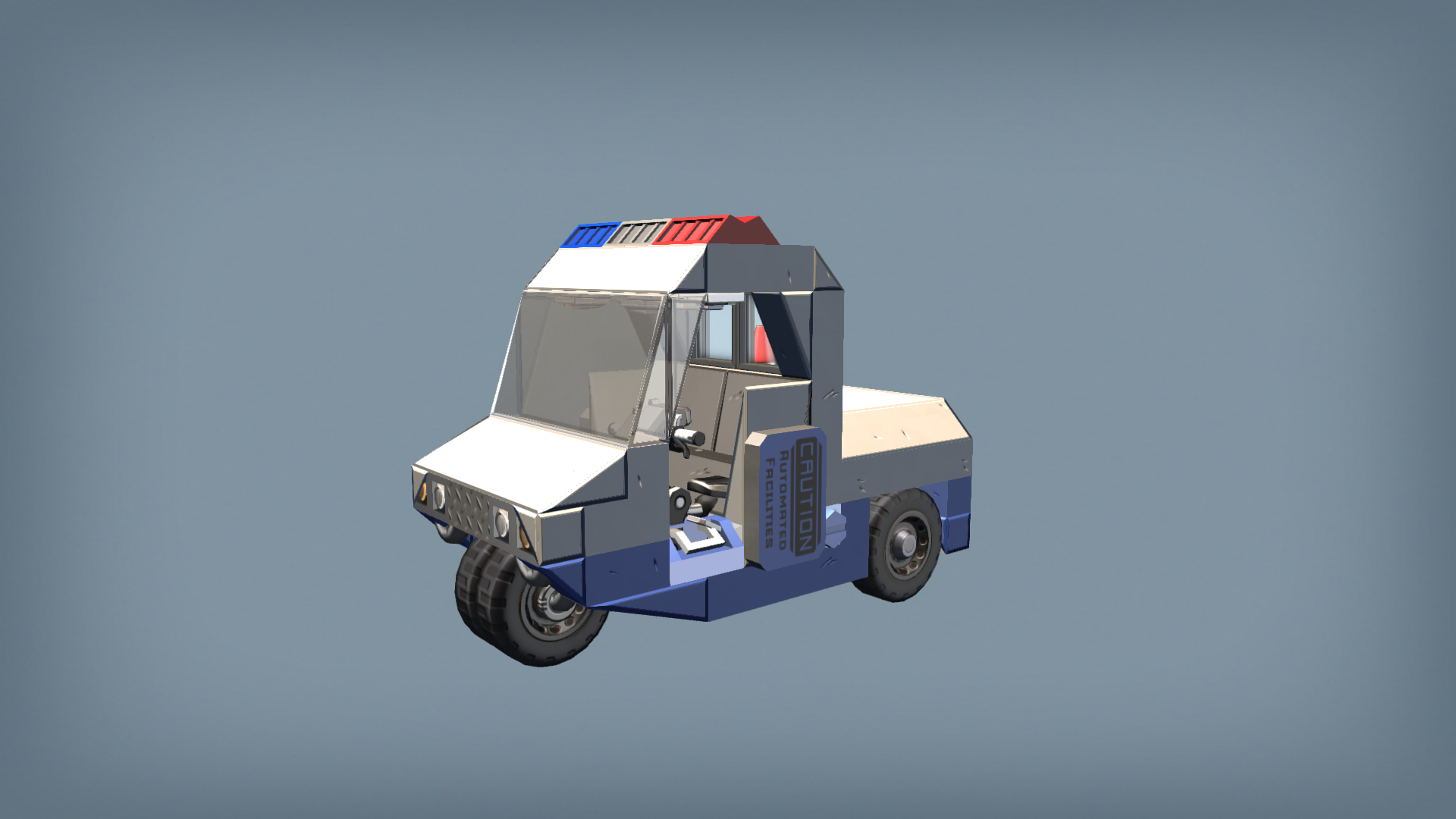Mini City MCPD Police Car Meter Maid Trike