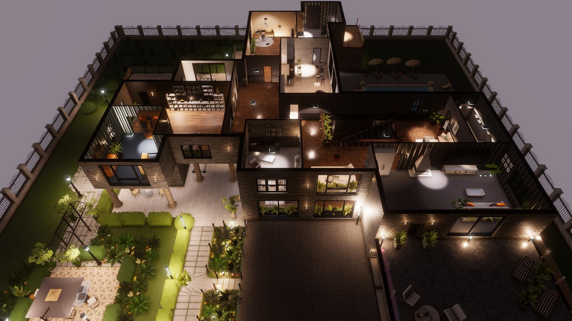 [TK] T4 Luxurious mansion (Detailed) preview