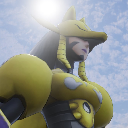 Sakuyamon over Lunaris