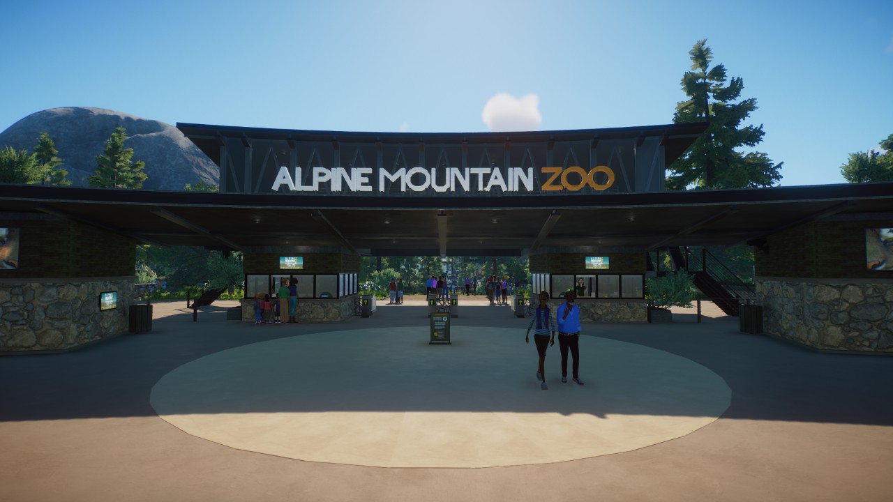 Alpine Mountain Zoo by ZSHplays