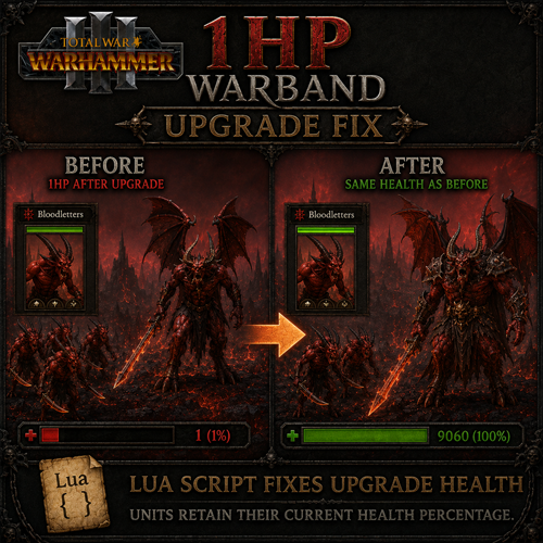 1HP Warband Upgrade Fix