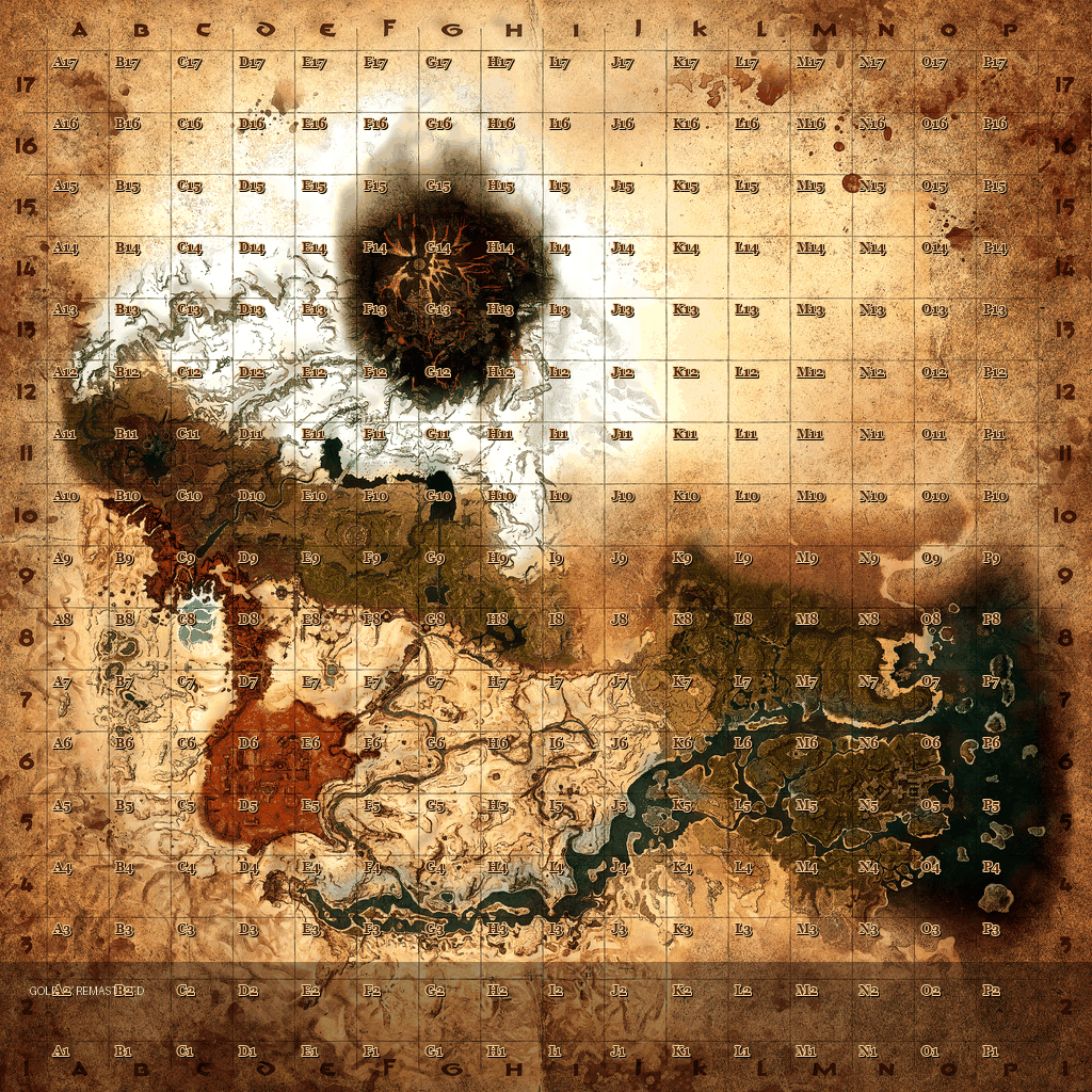 [Enhanced] Vanilla 4K Remastered Map - GOLD +COORD