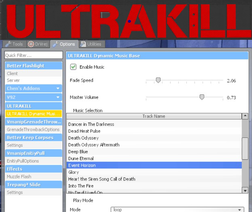 ULTRAKILL Dynamic Music Base