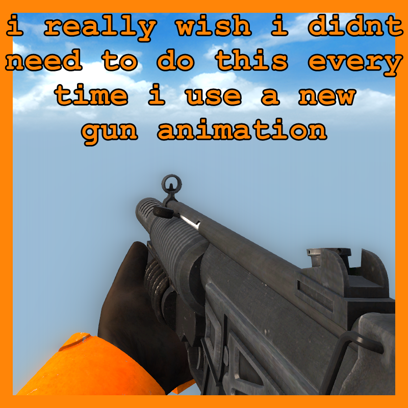 Half-Life-Styled MP5SD with HEV Mk IV Remaster Hands
