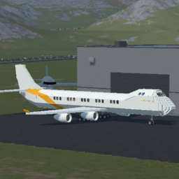 Softbody AIR LINER Boeing 747-400 Mini Mansion