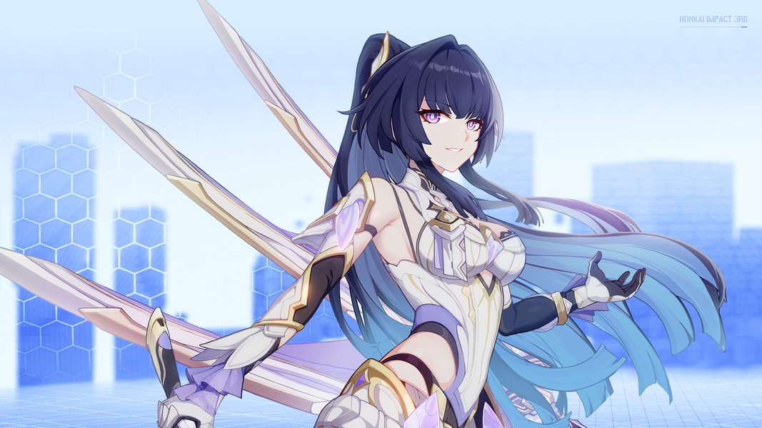 [WOTC] 崩坏三 雷电芽衣 始源之律者 Honkai Impact 3 Raiden Mei Herrscher of Origin