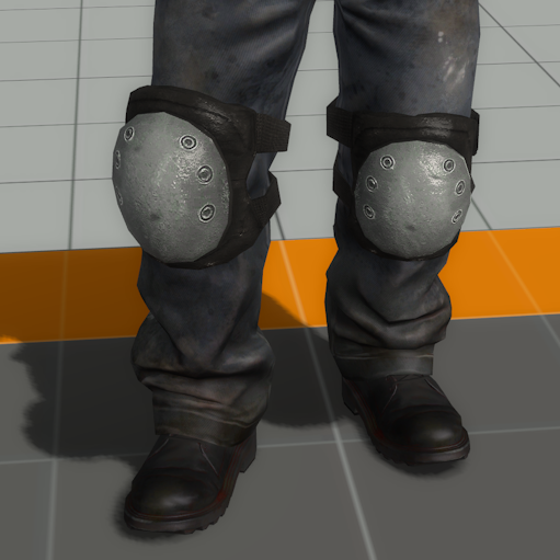 Ellis - Bulletproof: Black Kneepads
