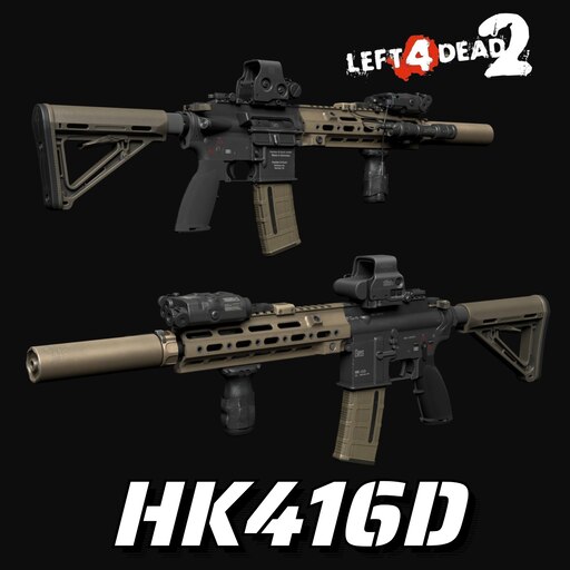 Workshop Steam::HK416D DEVGRU【SEAL TEAM】（M16）