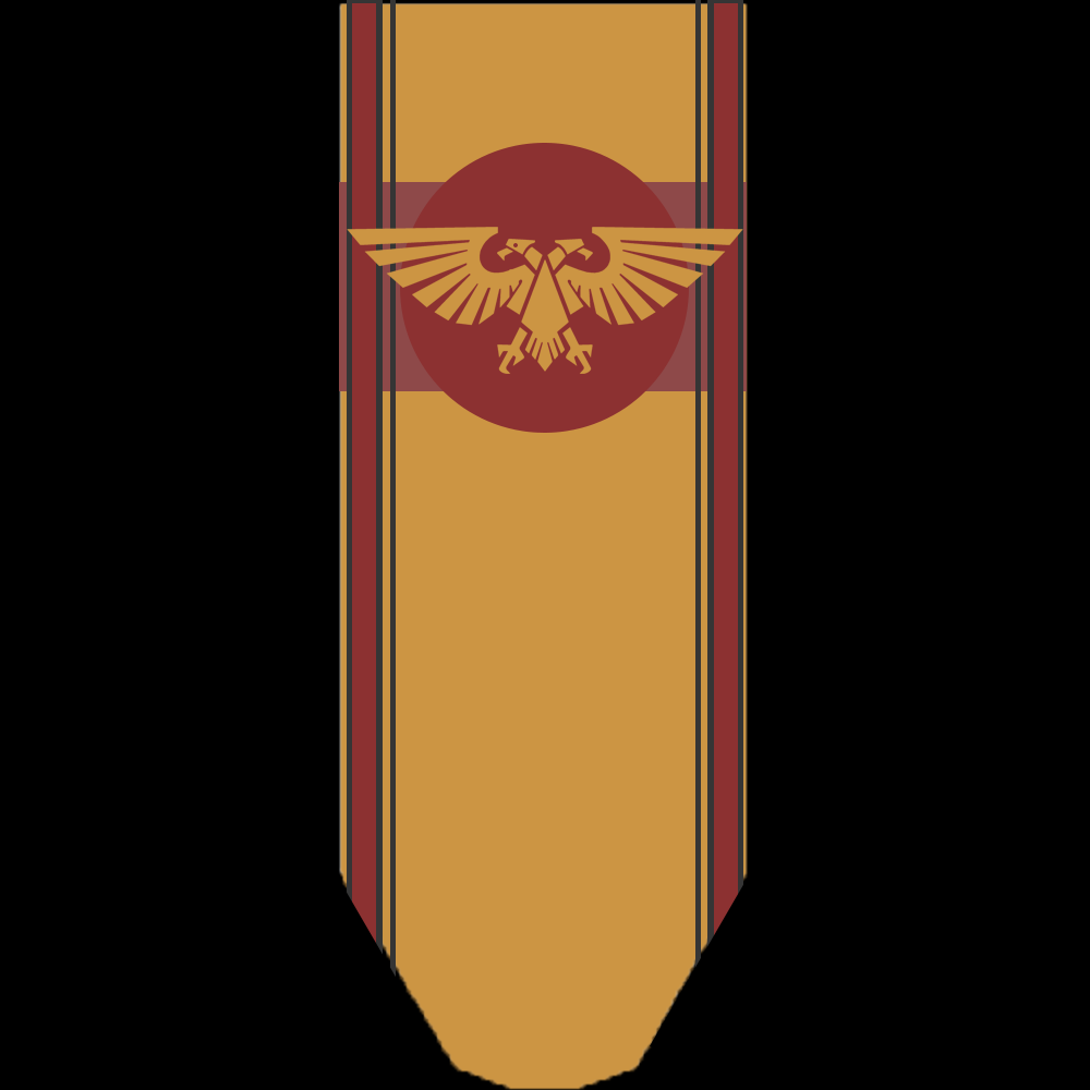 Warhammer 40k - Yellow Imperial Aquila