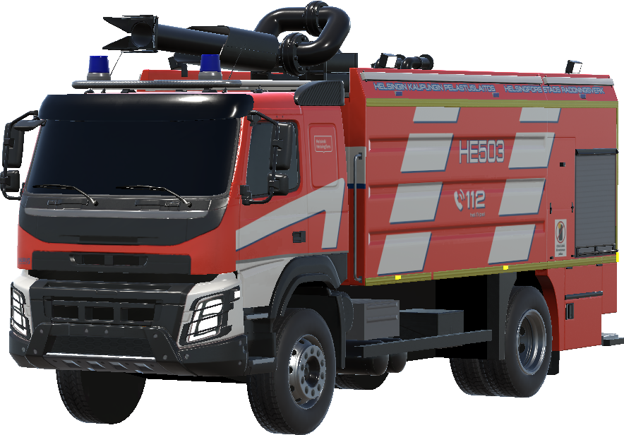 Suomen Helsingin Pelastuslaitos Säiliösammutusauto (Helsinki Rescue Services Water Tanker)