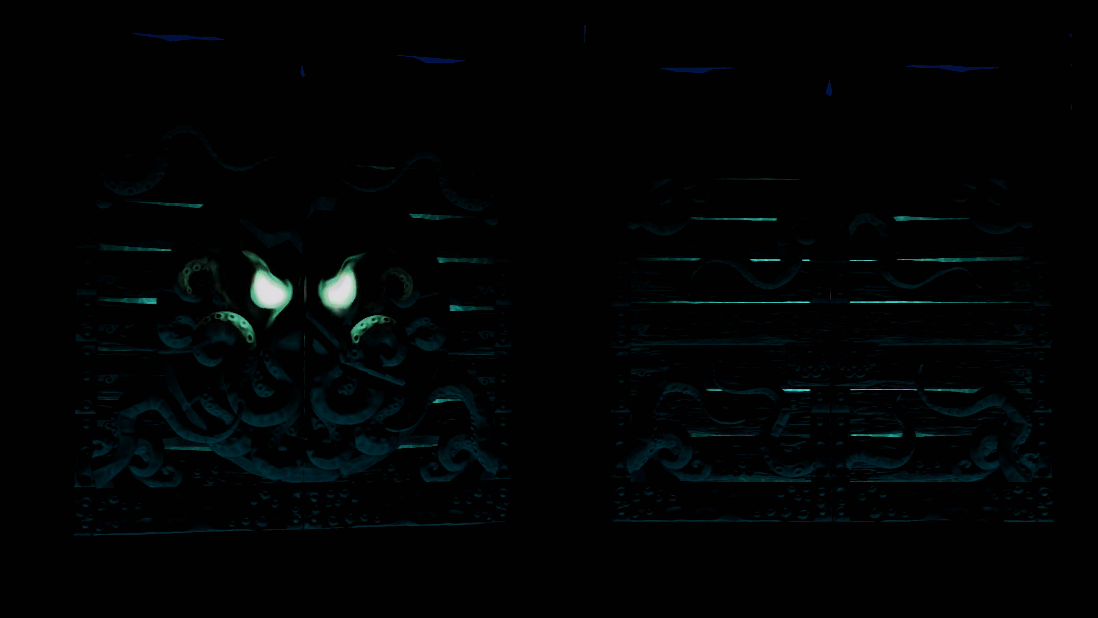 Tomb Of The Octopus Wooden Double Door thumbnail 7