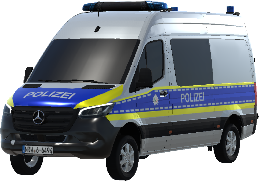 MB Sprinter NRW Polizei Cell Van