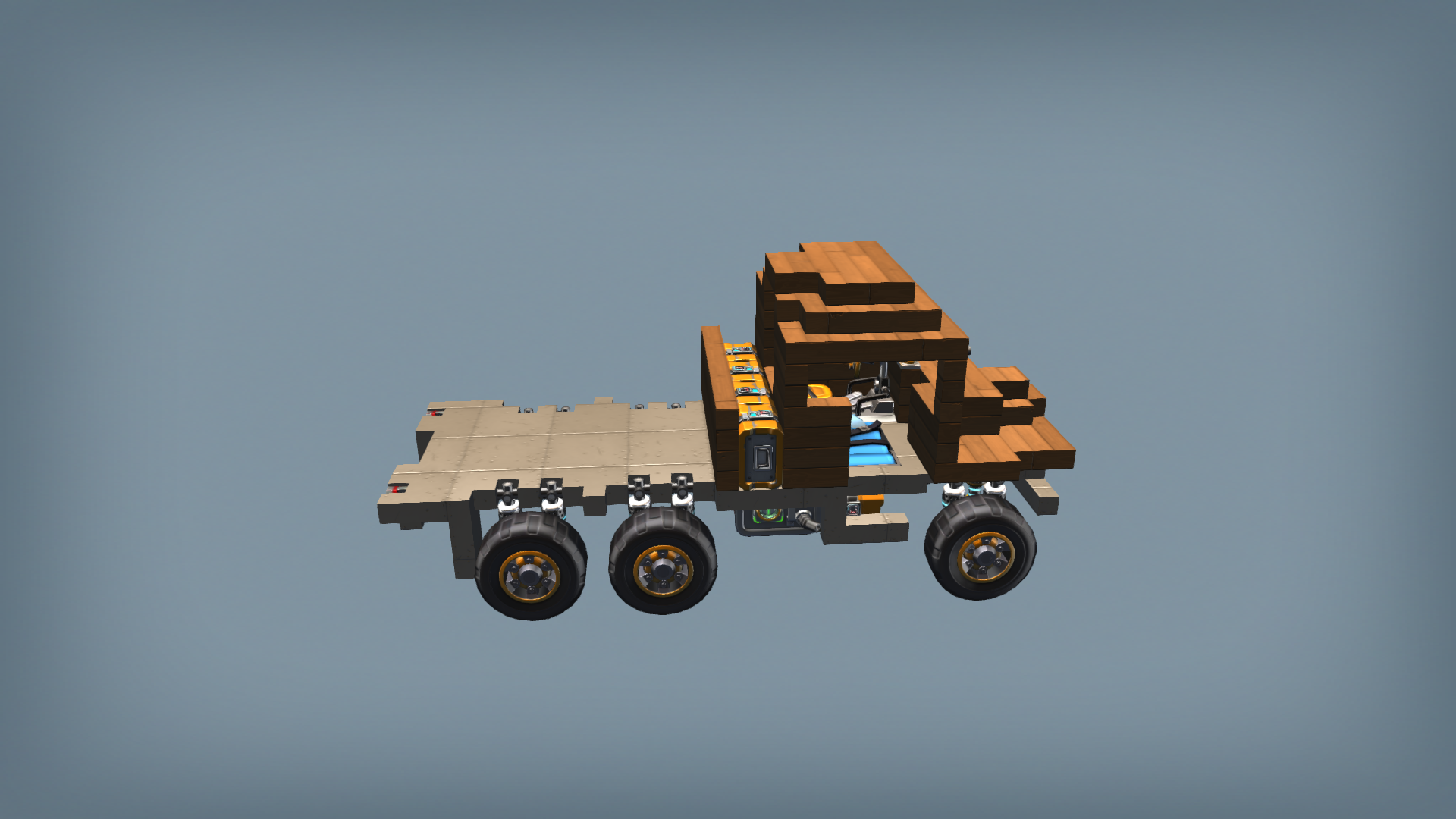 (L-LPDT) my survival truck no bed walls