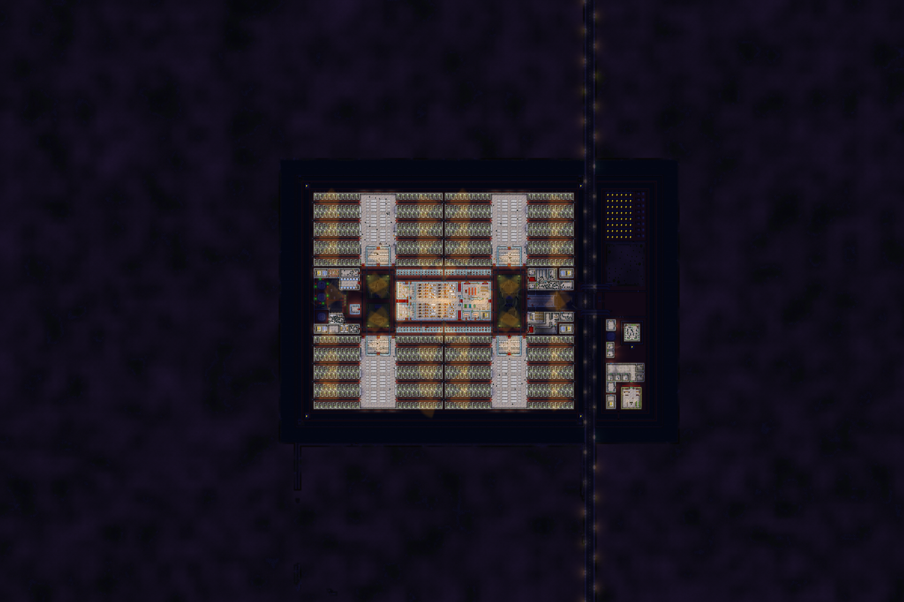 Modern prison