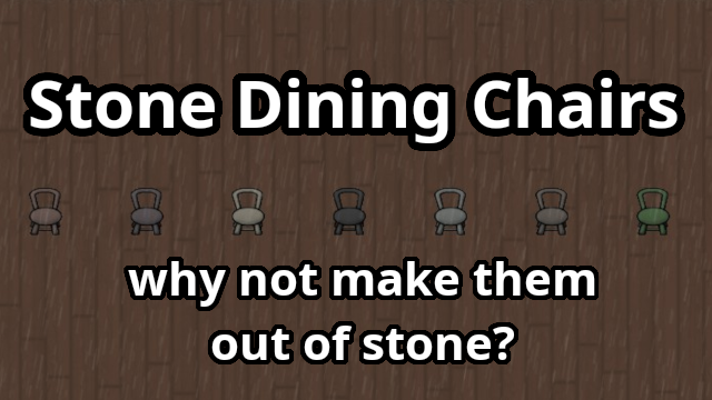 Stone Dining Chairs