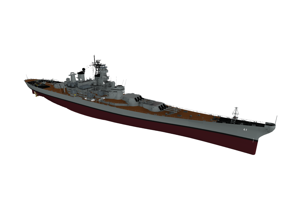 BB-61 USS IOWA (1991) preview