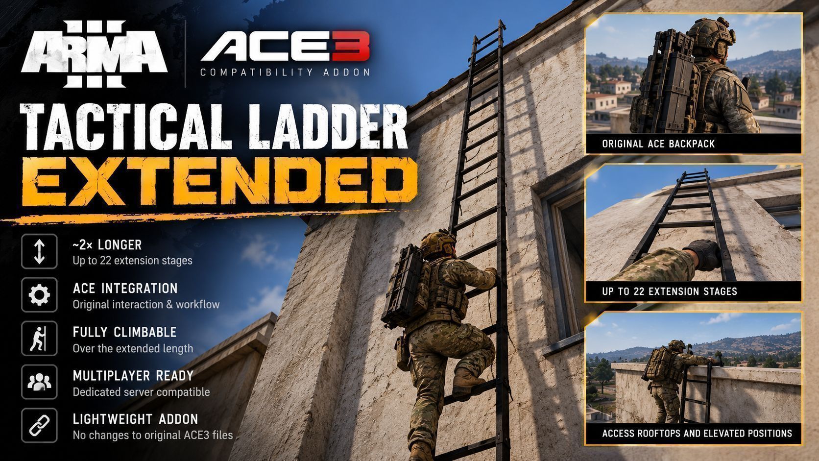 Mumus Tactical Ladder Extended