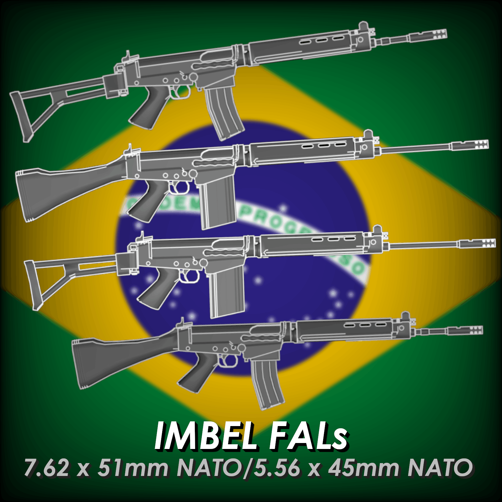 [Purple's Guns] IMBEL FALs