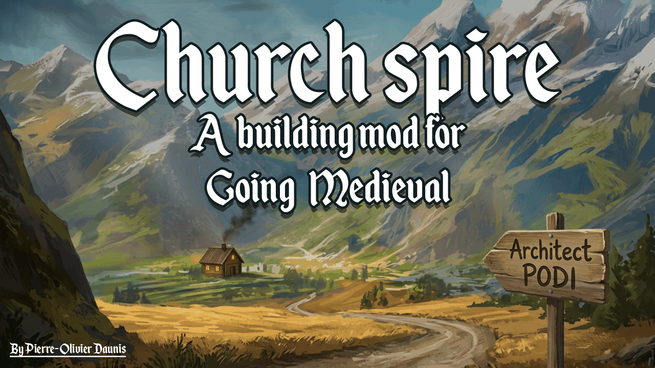 Church spire preview