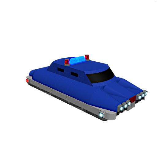 Police car from fith element