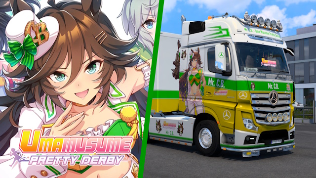 Mercedes Actros MP4 Mr. C.B. - Uma Musume: Pretty Derby [Combo Skin]