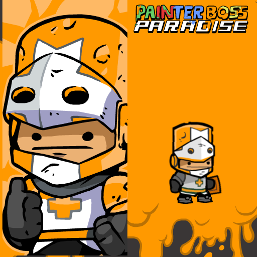 Open-Faced Orange Knight