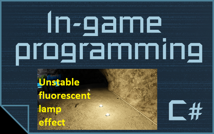 Unstable fluorescent lamp effect preview