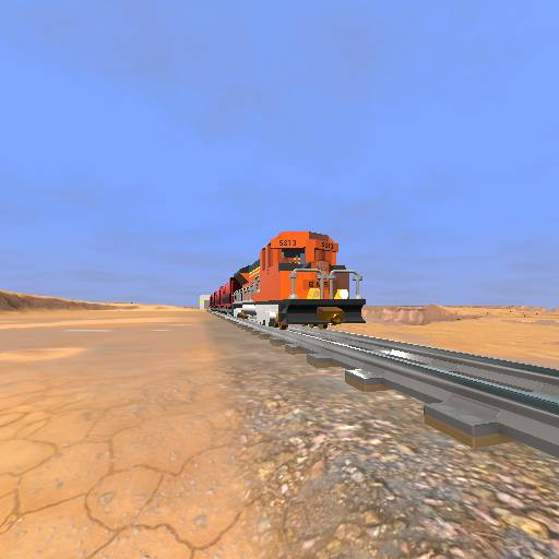 BNSF GE DASH 9-44CW Grain Train