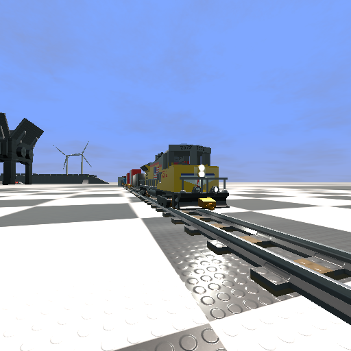 UNION PACIFIC Mixed freight train