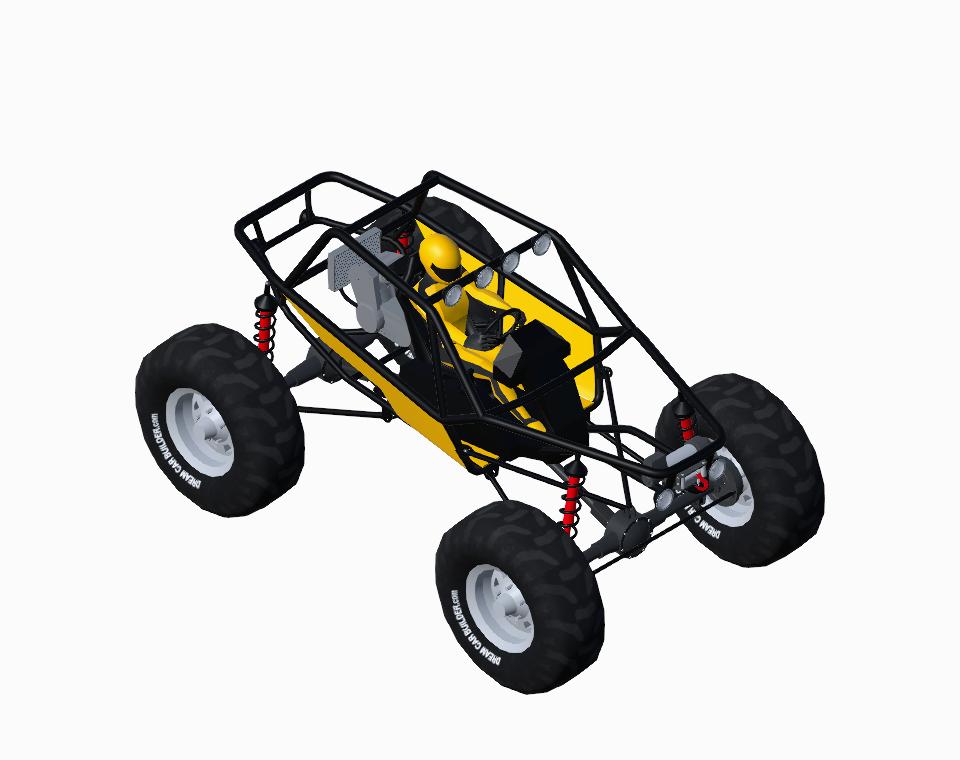 Desert rock crawler