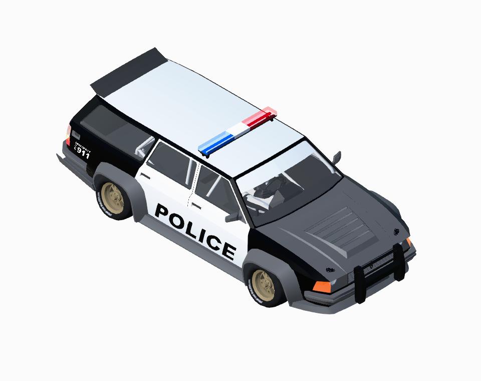 police drift wagon