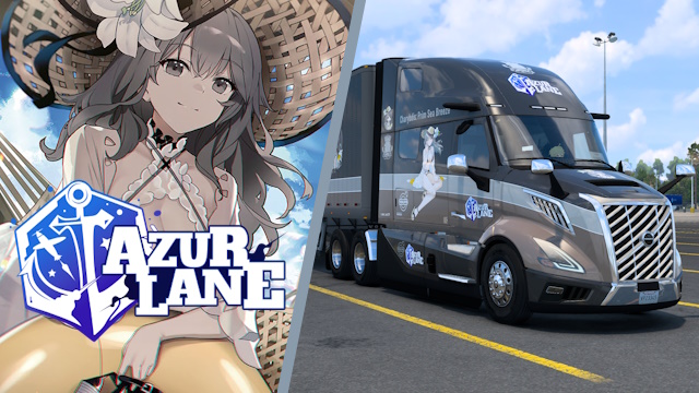 Volvo VNL 2025 HMS Charybdis (Prim Sea Breeze) - Azur Lane [Combo Skin]