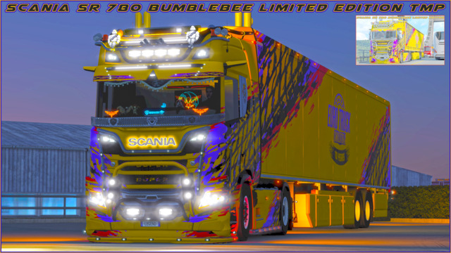 Scania SR 780 Bumblebee Limited edition TMP