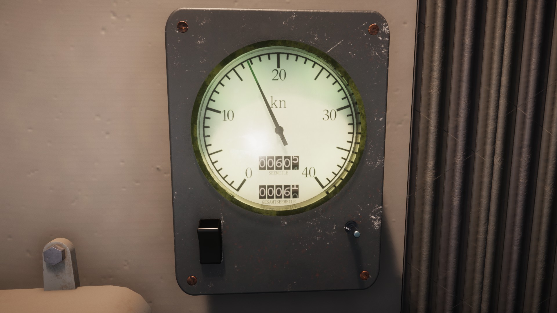 Odometer and speedometer