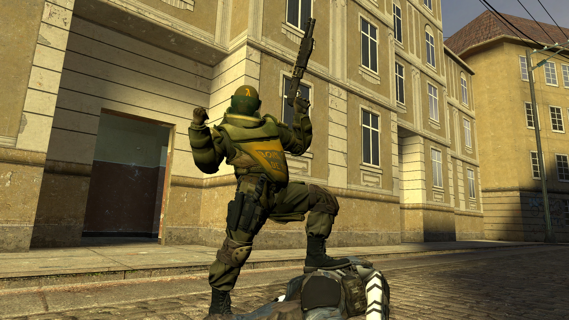 Armored Rebel replace male_08