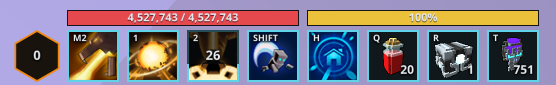 Zakros UI - Hotbar