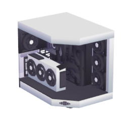 Hyte 70 (case) PC-no screen