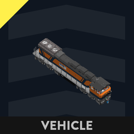 (WABsim)(LIFT)(AFLC) LERCV2 locomotive engine diesel electric Cargo