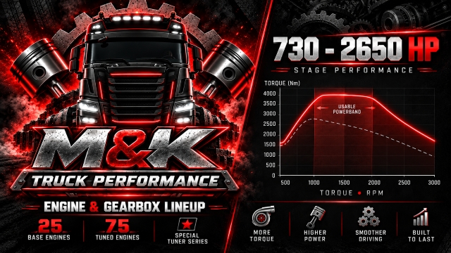 M&K Truck Performance - Heavy Haul Performance Pack