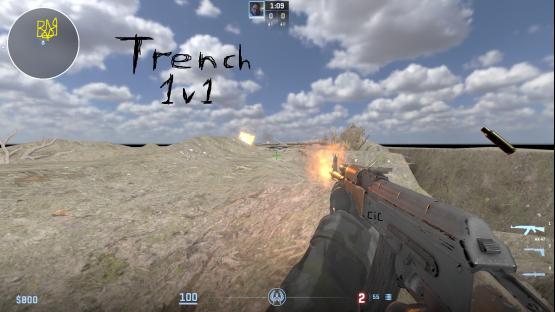 Trench 1v1 – Counter-Strike 2 Mod