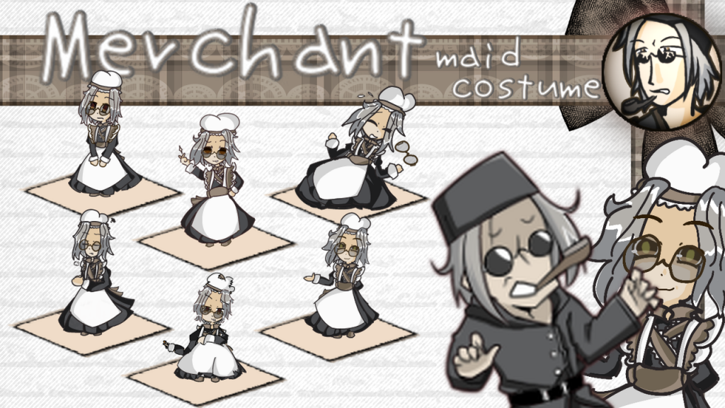 Merchant maid costume
