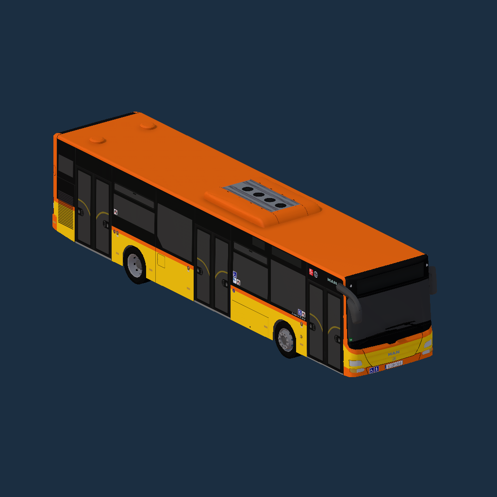 MAN Lion's City NL283 #7001-7003 PUK Komorniki
