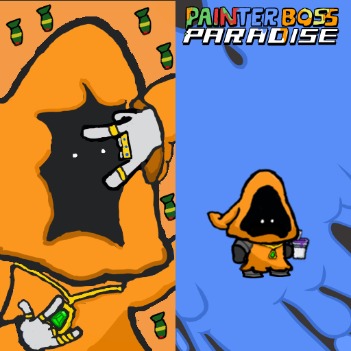 Orange Shadow Wizard