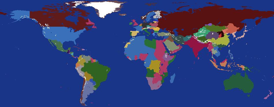 Hearts of Iron IV - World Map 1936 (1.0)