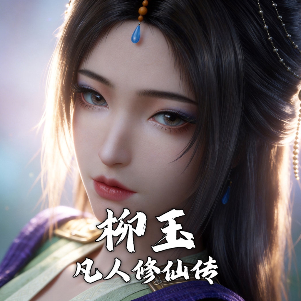 柳玉横版循环动态壁纸-落雨无声-凡人修仙传 preview