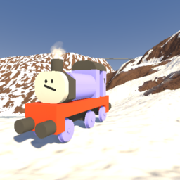 Updated Blocksworld Foam Thomas (NOT MY CREATION CREDITS TO THE OWNER)