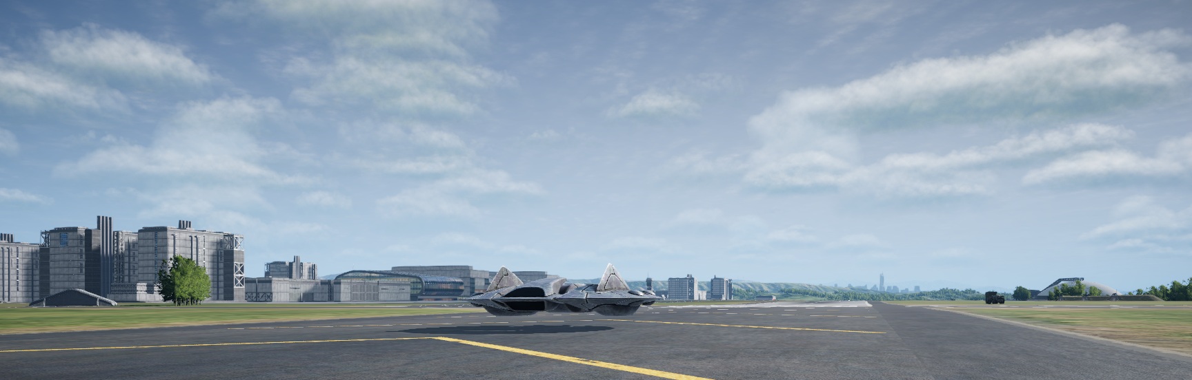Escalation with playable UFO (Landed) (Pre 0.33)