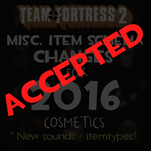 Misc. Item Schema Changes (For 2016 Cosmetics)