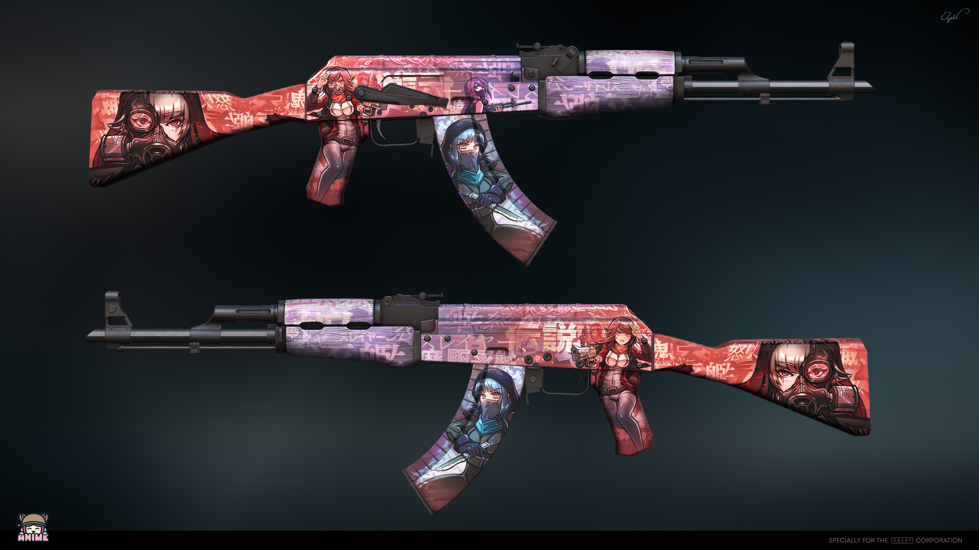 Steam Workshop::AK-47 :: Assassins (Anime Collection)