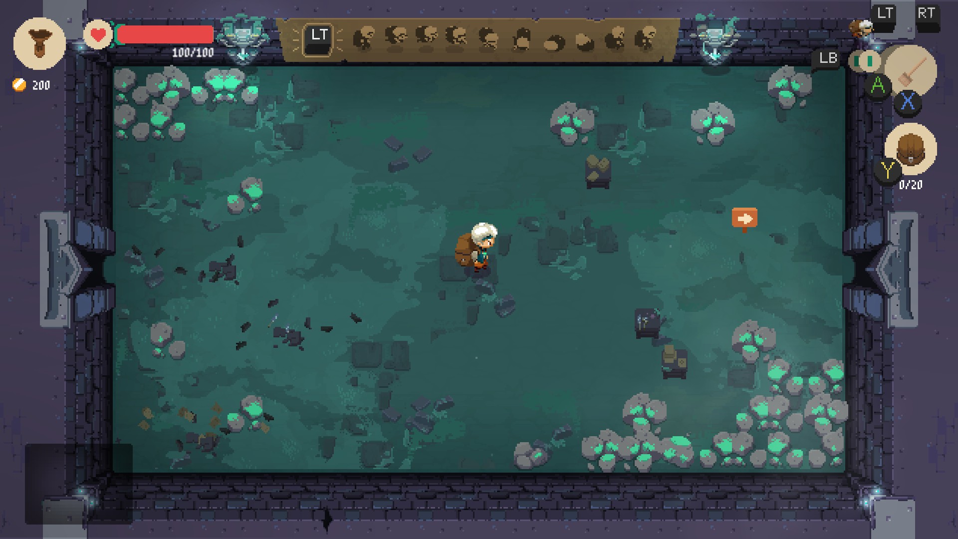 Геймплей Moonlighter